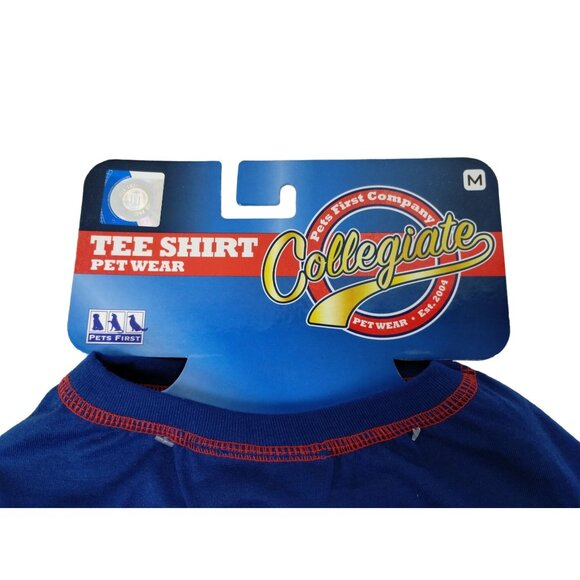 University of Mississippi Ole Miss Rebels Team Medium Dog TShirt Sporty Football - Picture 5 of 10